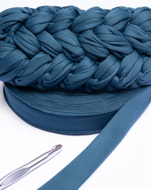 Trapillo 2cm - Azul Plumbago