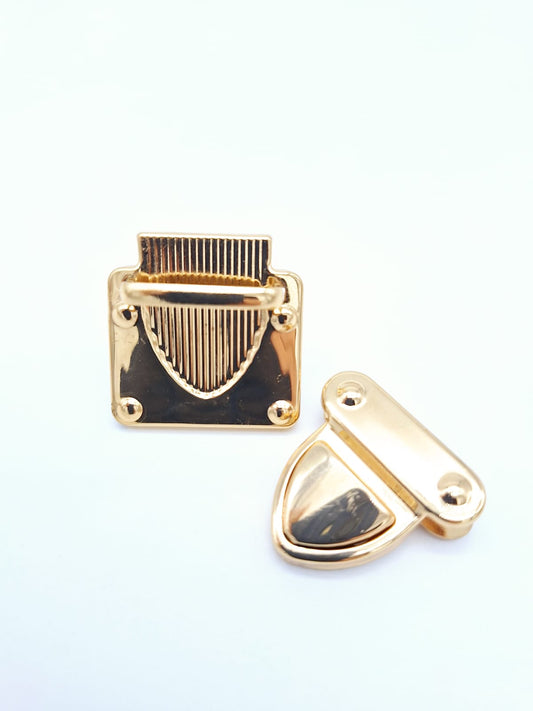 Broche Cuadrado para bolsa