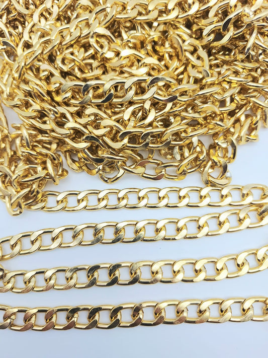 Cadena eslabón plano