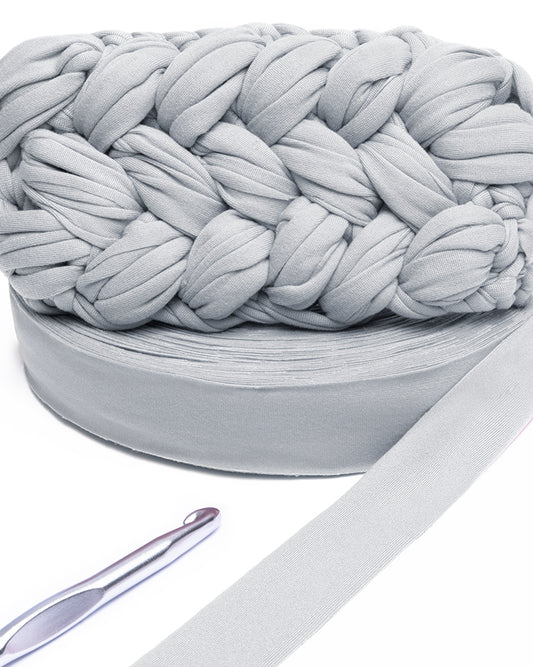 Trapillo 3cm - Gris Perla