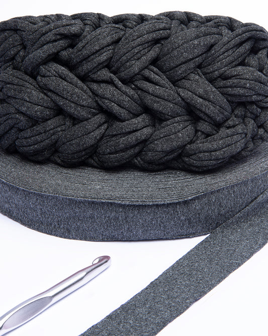 Trapillo 3cm - Gris oxford jaspe