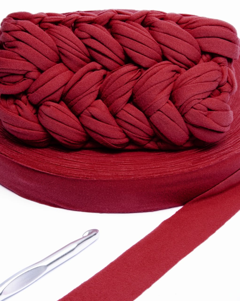 Trapillo 2cm - Rojo Quemado