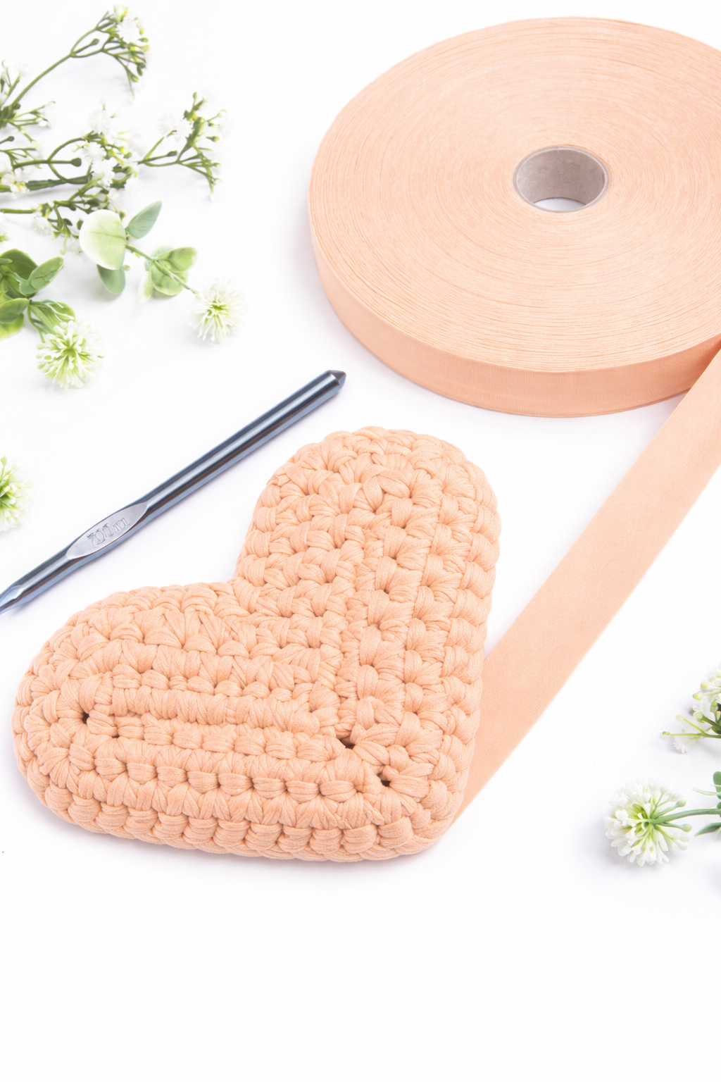 Trapillo 3cm - Durazno Baby