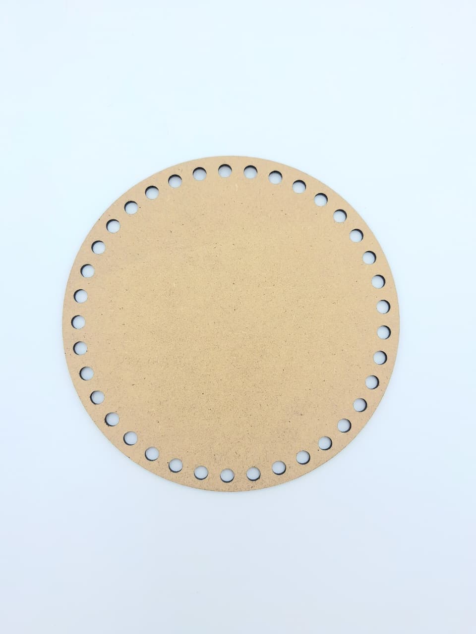 Bases de madera circulares