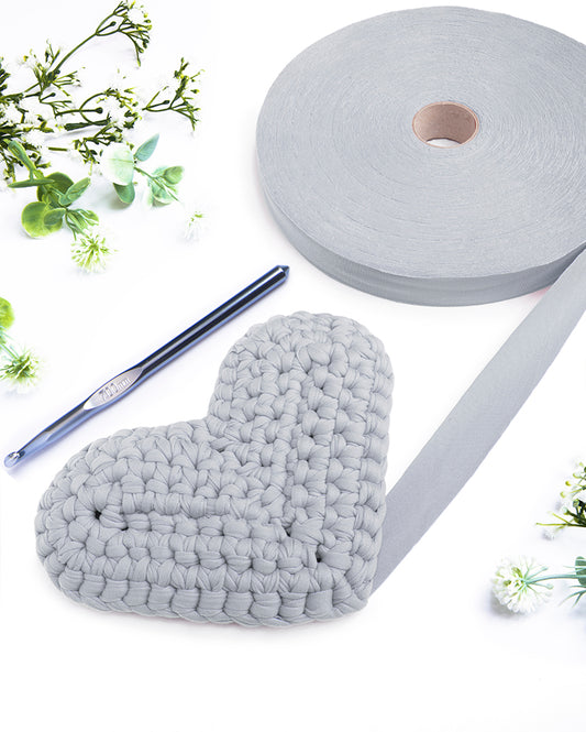 Trapillo  3cm - Gris Perla