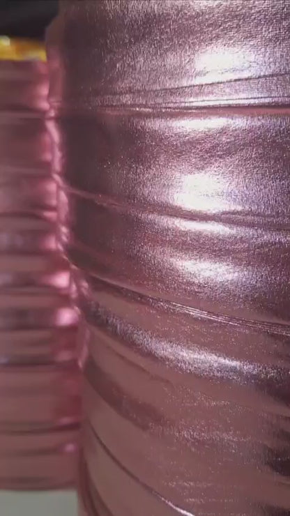 Trapillo  3cm - Rosa Metálico