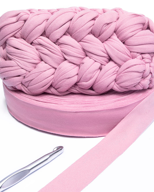 Trapillo 2cm - Rosa Pastel
